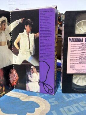 1985-MADONNA-THE VIRGIN TOUR LIVE-VHS-